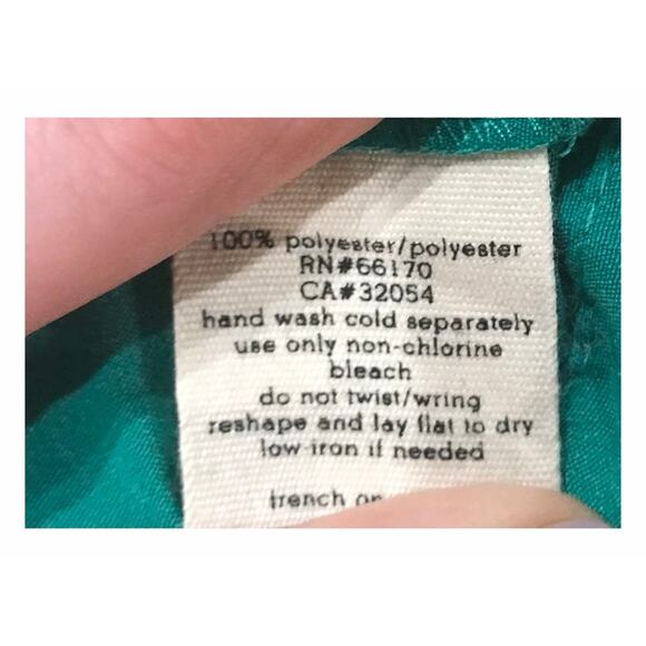 Women's Silence + Noise teal skirt super soft mini size 6 - Picture 3 of 4